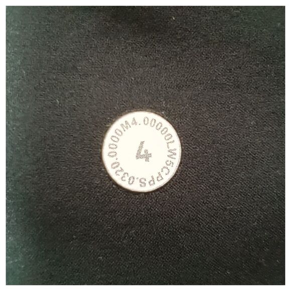 Lululemon Pants Here to There High Rise 7/8 Crosshatch Texture Black Womens 4 - Picture 4 of 4